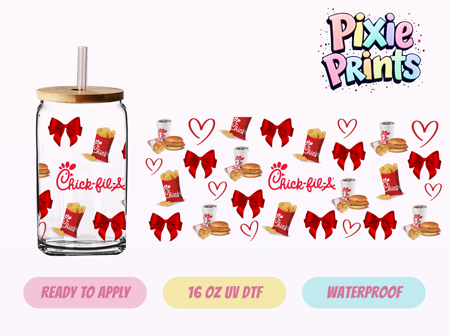 UVDTF #7088 16 OZ Tumbler Wrap