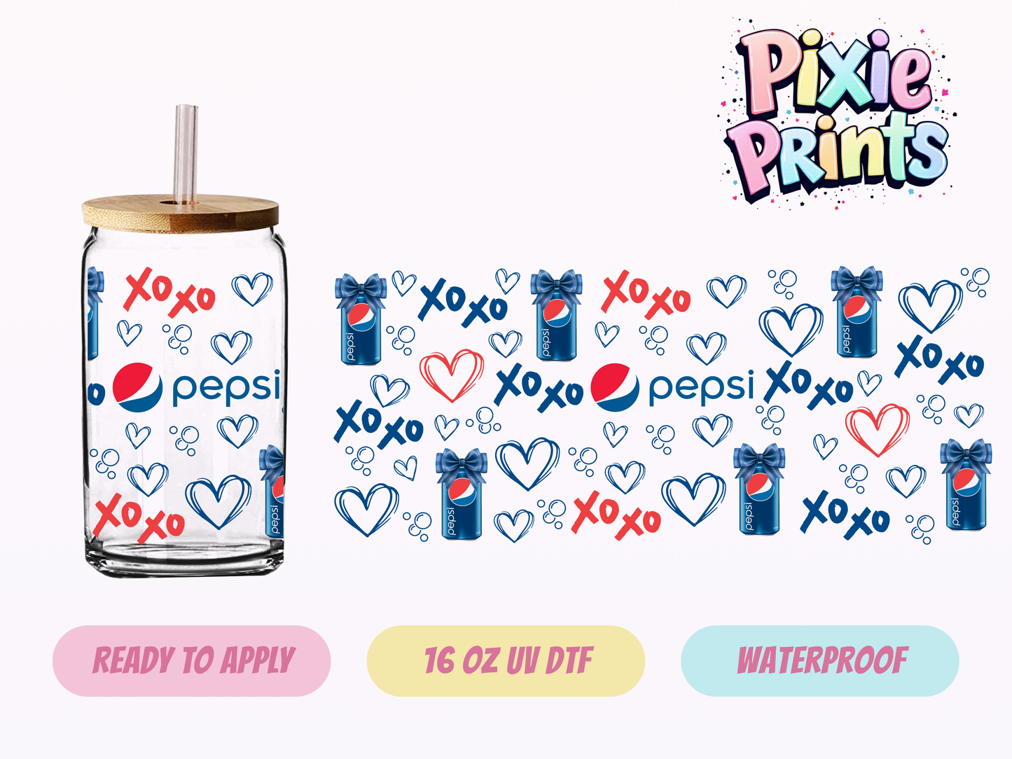 UVDTF #7189 16 OZ Tumbler Wrap