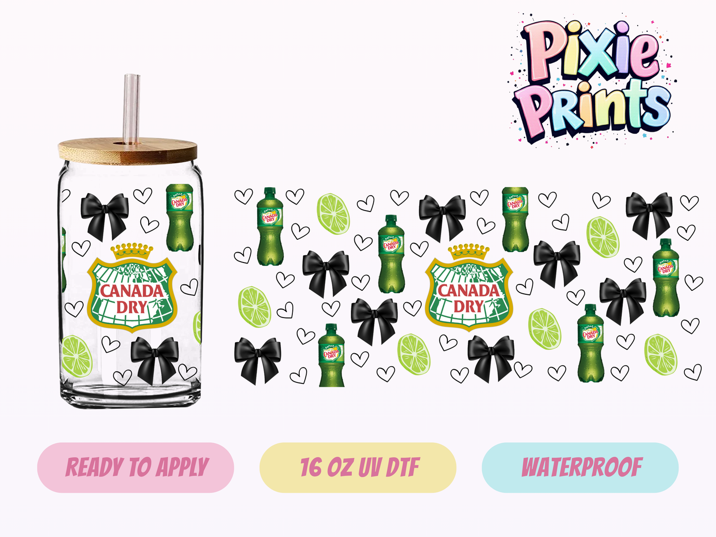 UVDTF #7190 16 OZ Tumbler Wrap