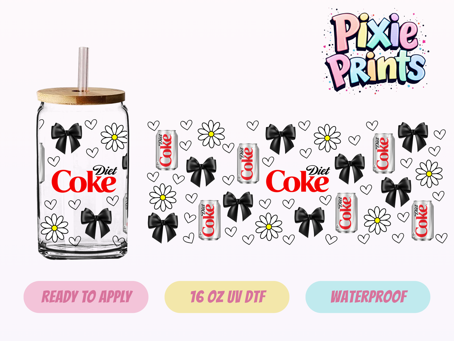 UVDTF #7088 16 OZ Tumbler Wrap