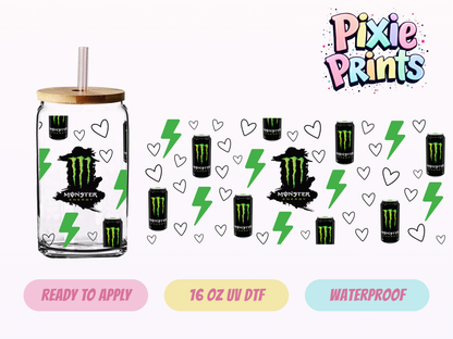 UVDTF #7088 16 OZ Tumbler Wrap