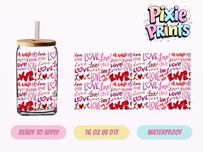 UVDTF #7088 16 OZ Tumbler Wrap