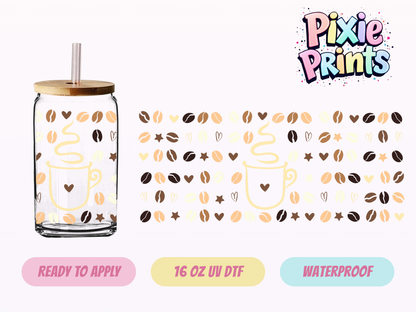 UVDTF #7088 16 OZ Tumbler Wrap