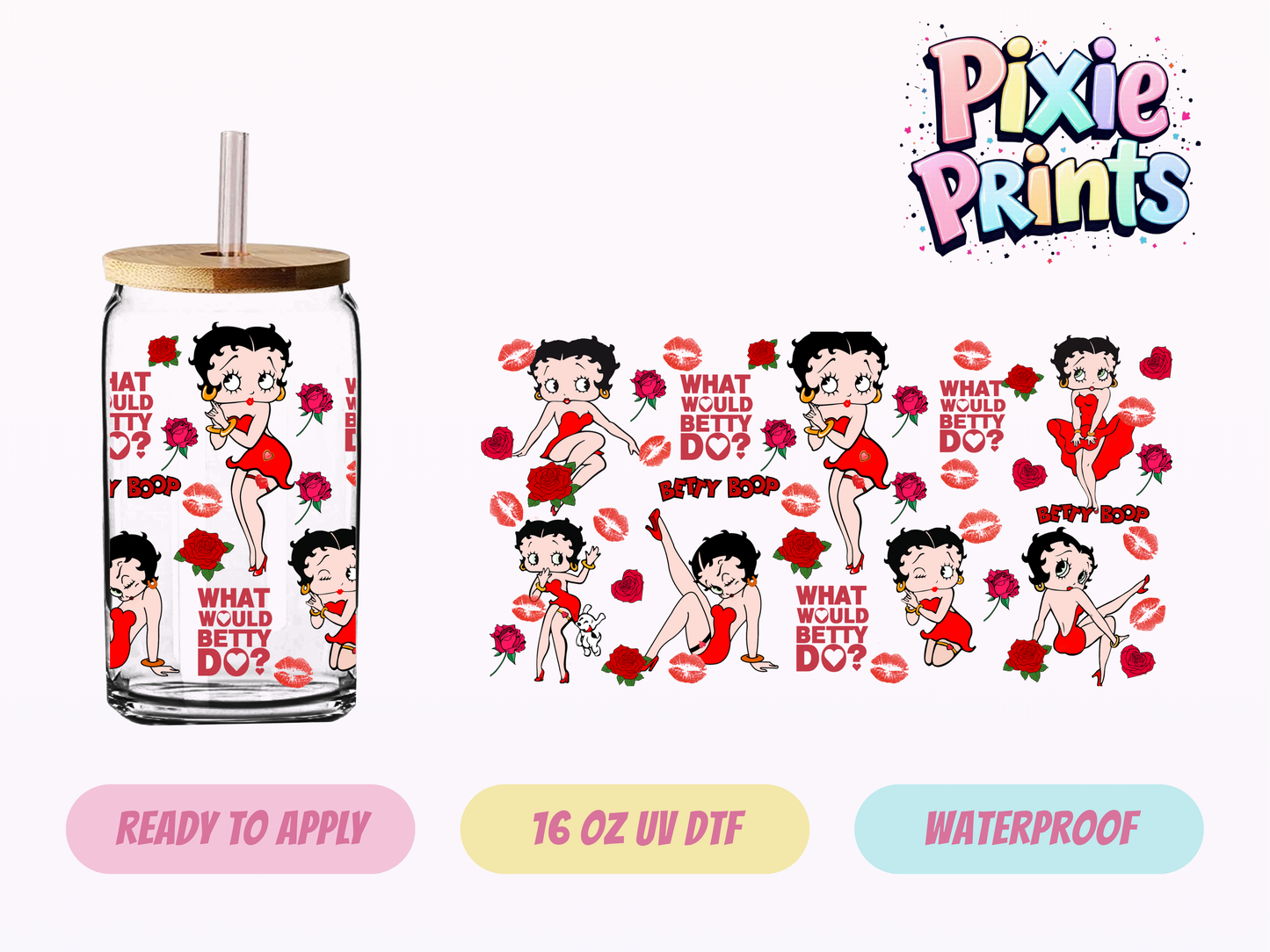 UVDTF #7088 16 OZ Tumbler Wrap