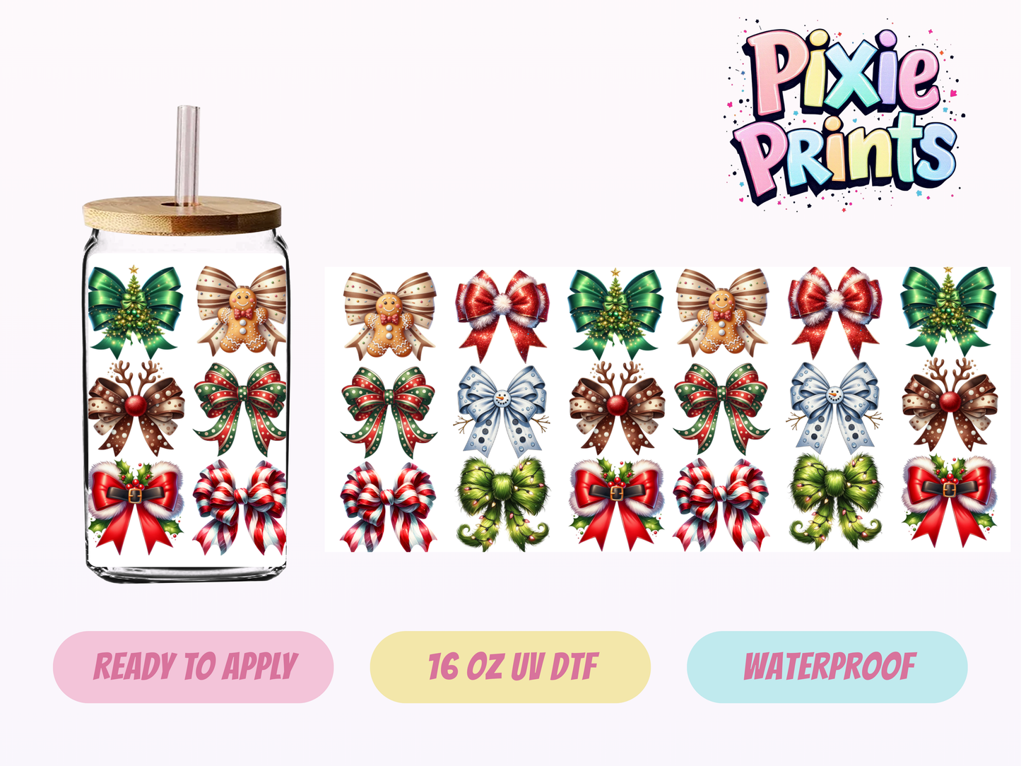 UVDTF #7219 16 OZ Tumbler Wrap