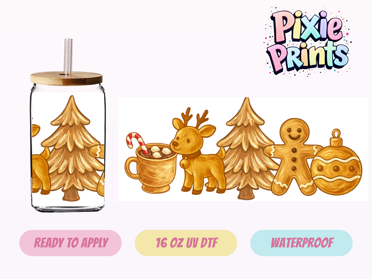 UVDTF #7088 16 OZ Tumbler Wrap