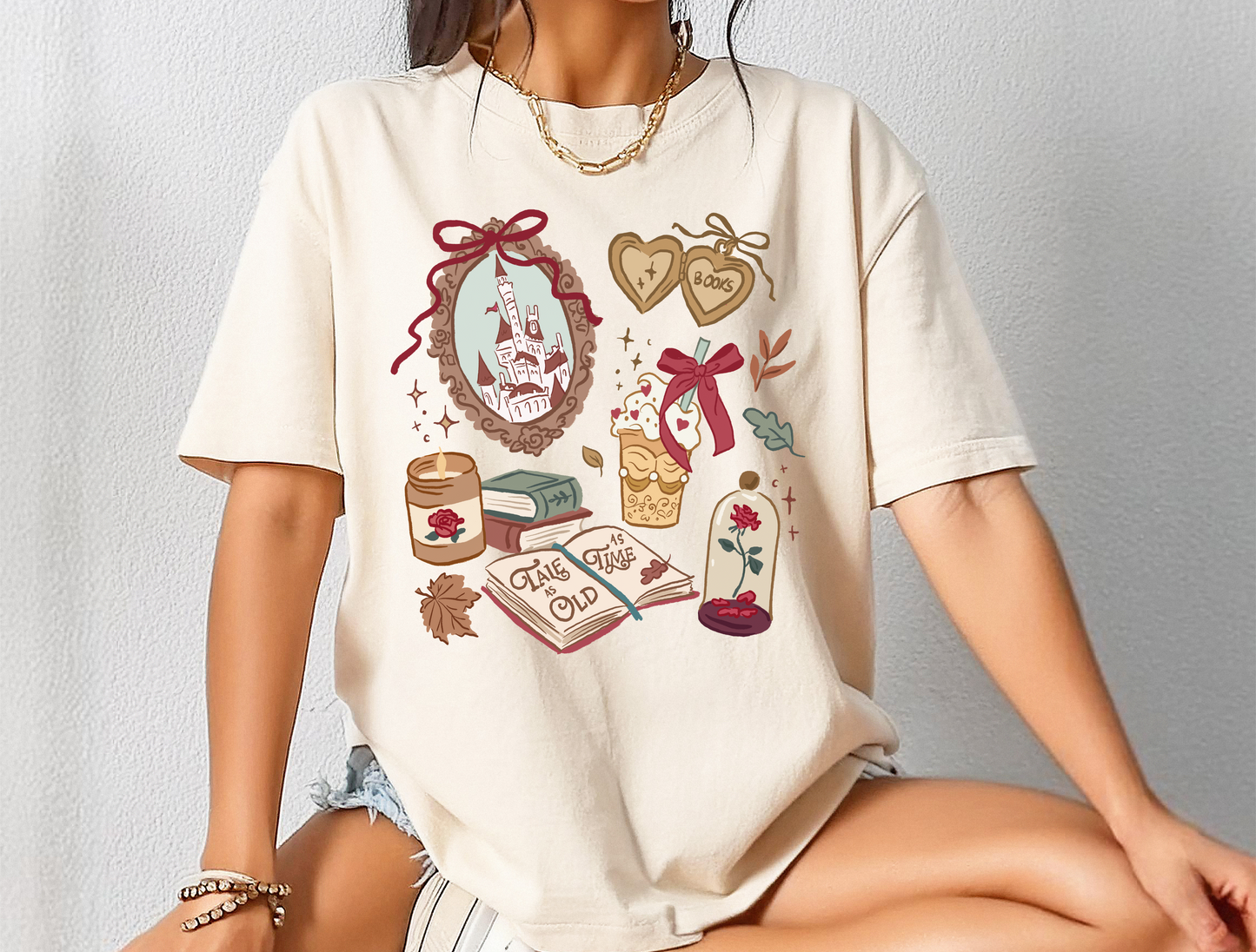 Magical Belle Beast Coquette DTF Ready to Press Transfer