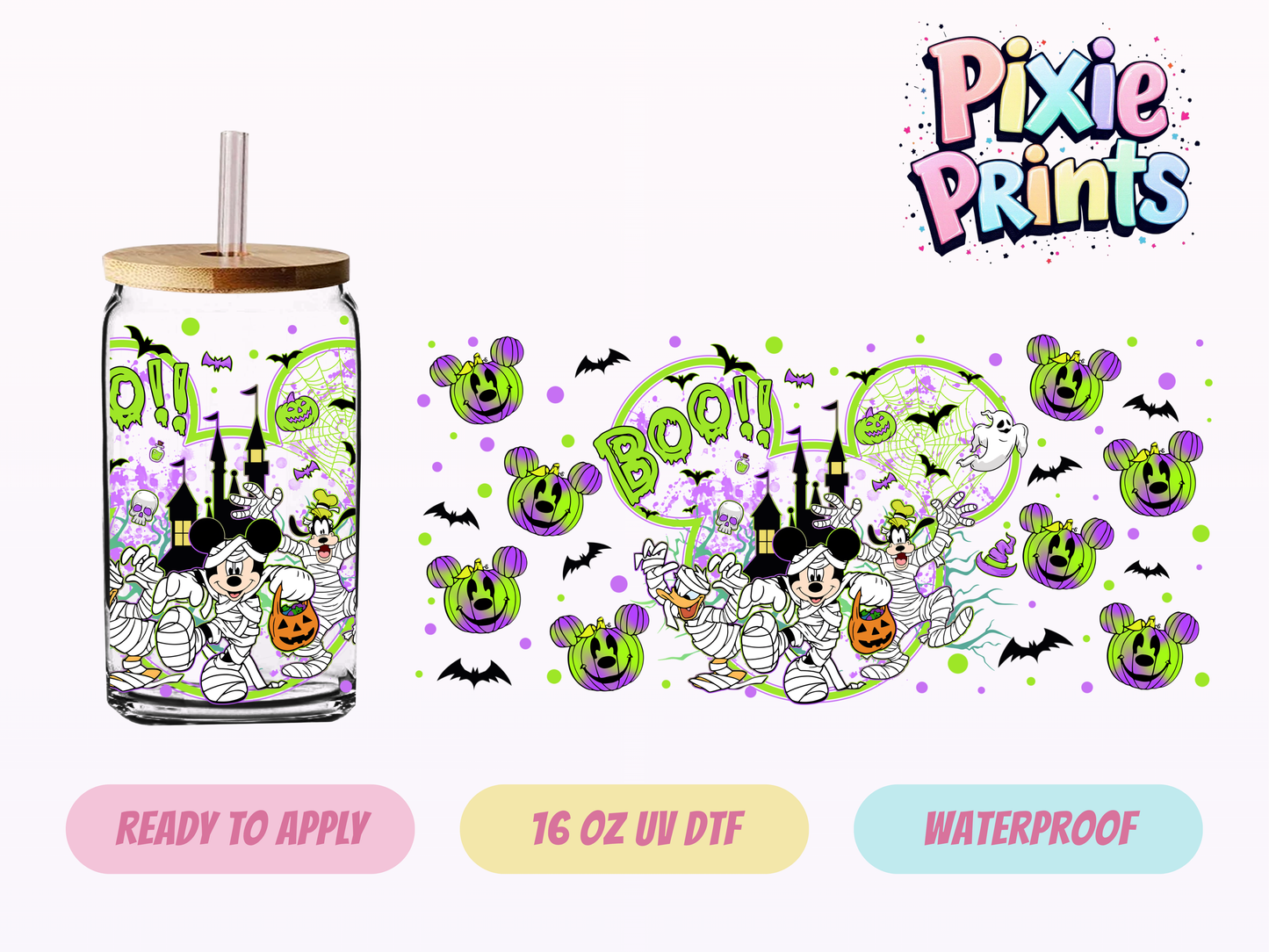 UVDTF #3074 16 OZ Tumbler Wrap