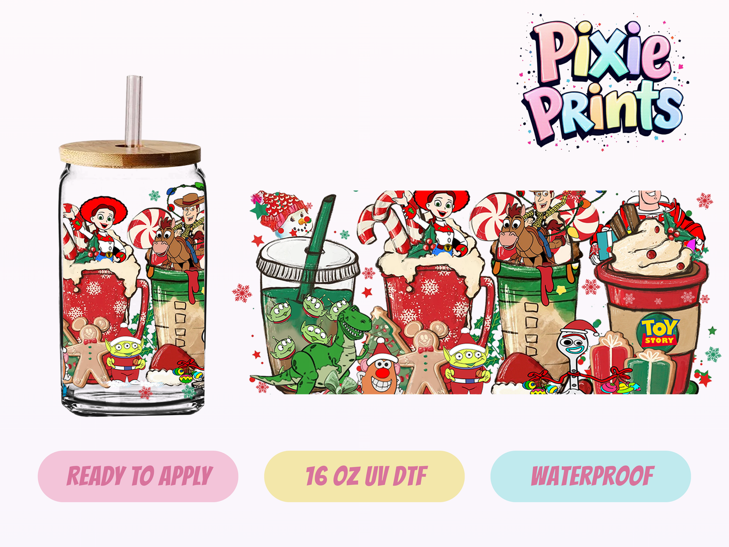 UVDTF #3041 16 OZ Tumbler Wrap