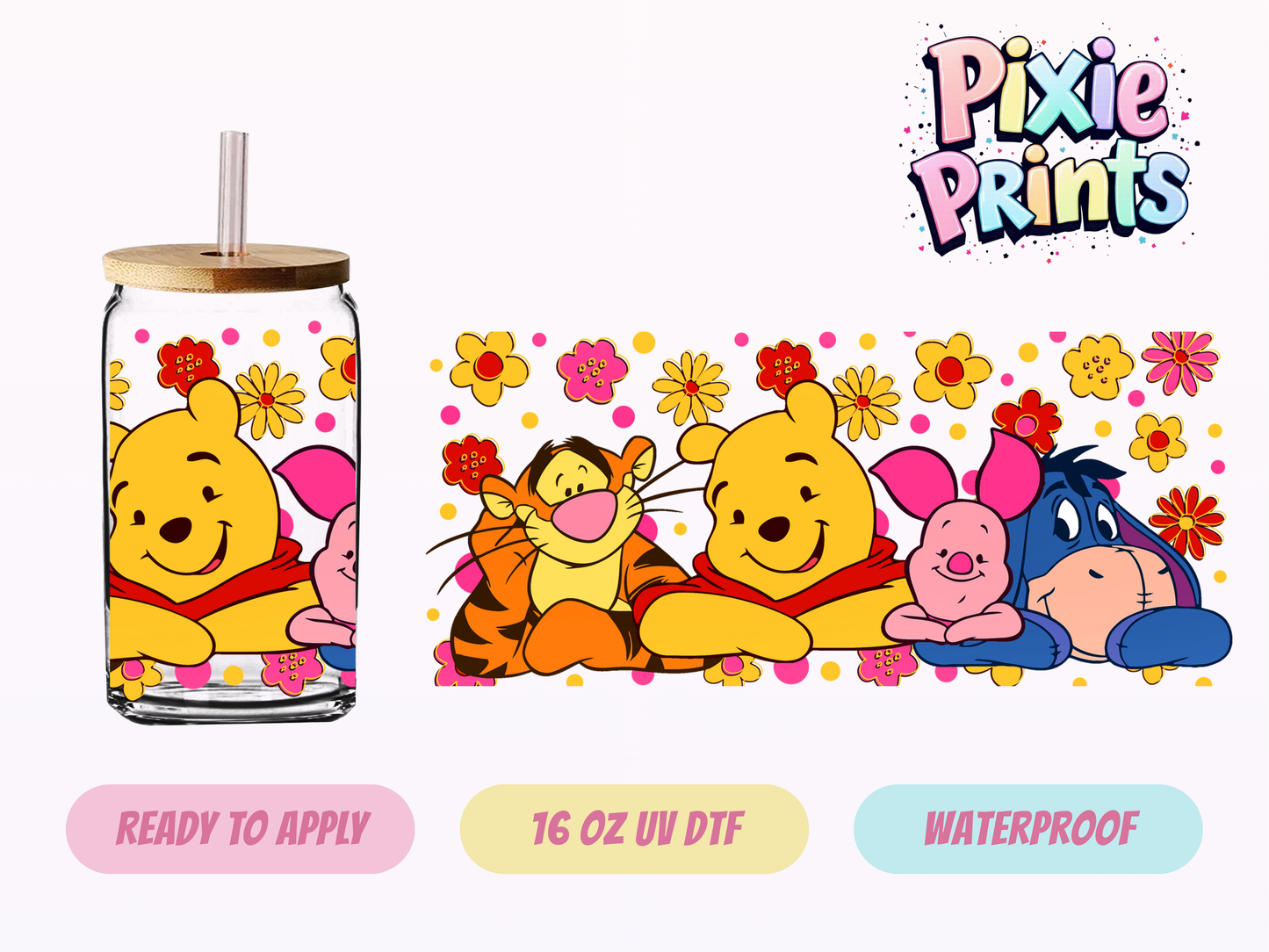 UVDTF #3051 16 OZ Tumbler Wrap