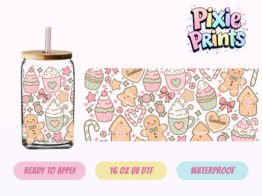 UVDTF #7068 16 OZ Tumbler Wrap