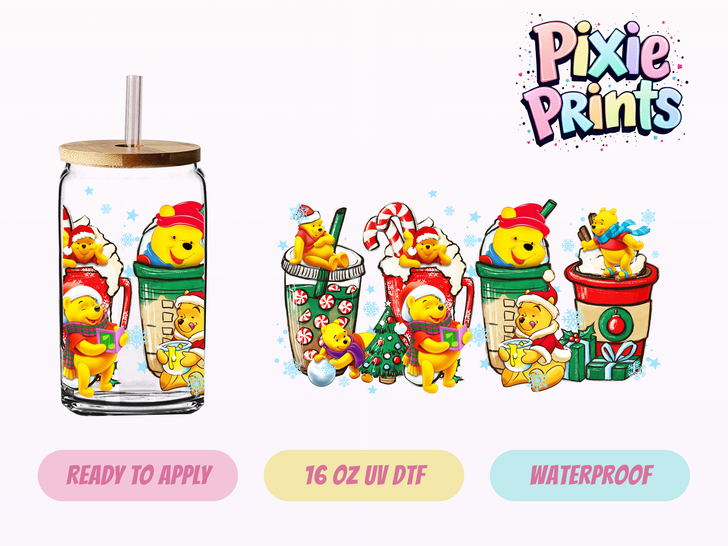 UVDTF #3127 16 OZ Tumbler Wrap