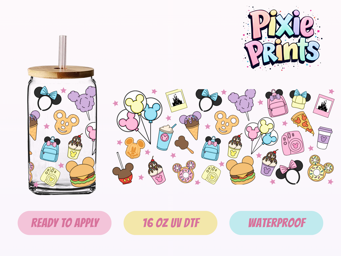 UVDTF #3002 16 OZ Tumbler Wrap