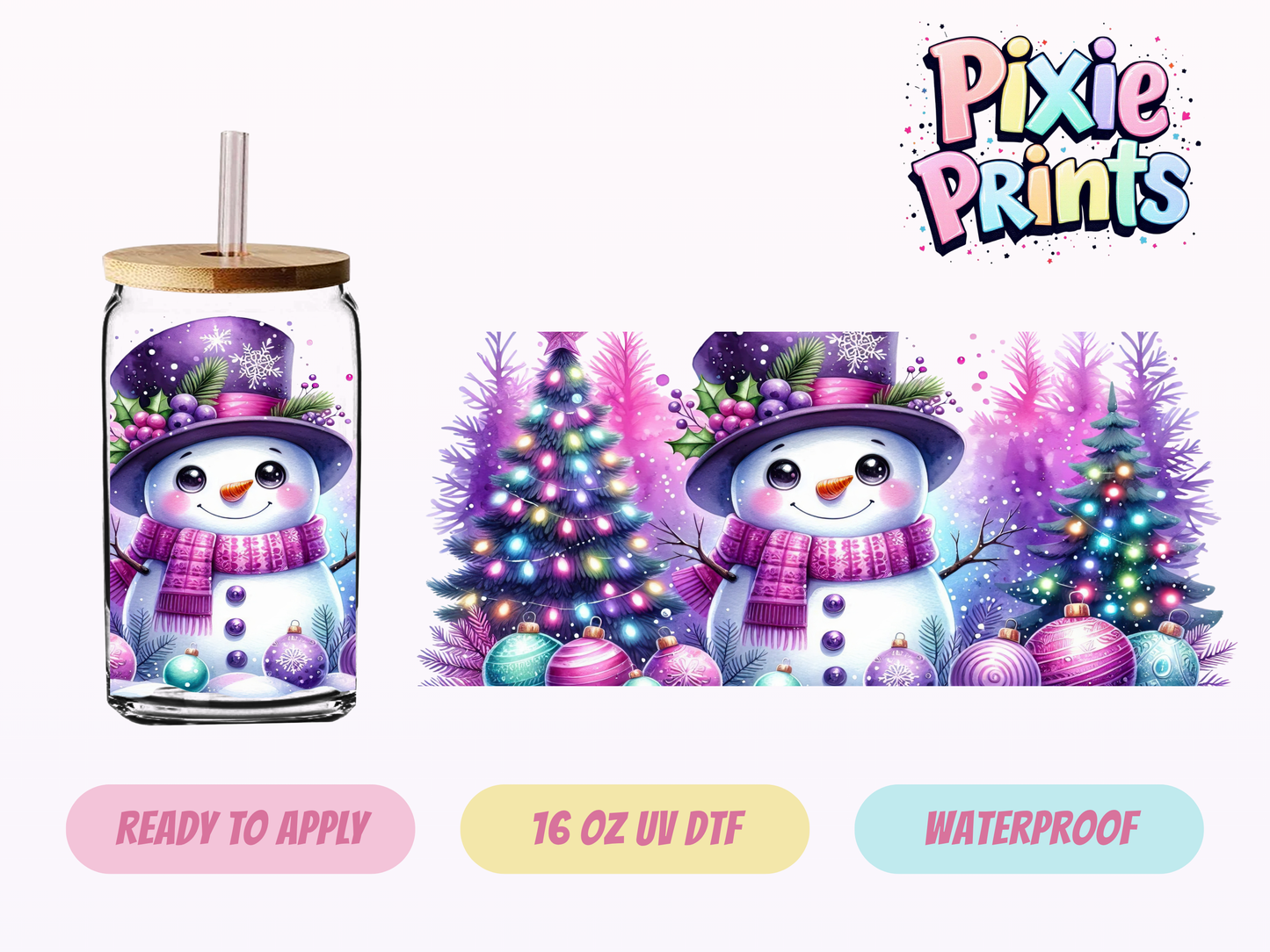 UVDTF #7088 16 OZ Tumbler Wrap