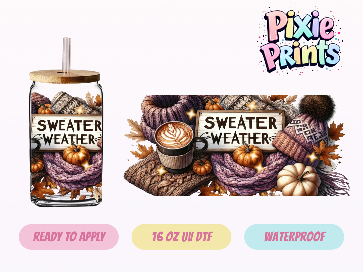 UVDTF #7088 16 OZ Tumbler Wrap