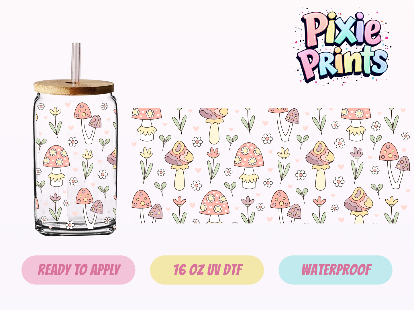 UVDTF #7100 16 OZ Tumbler Wrap