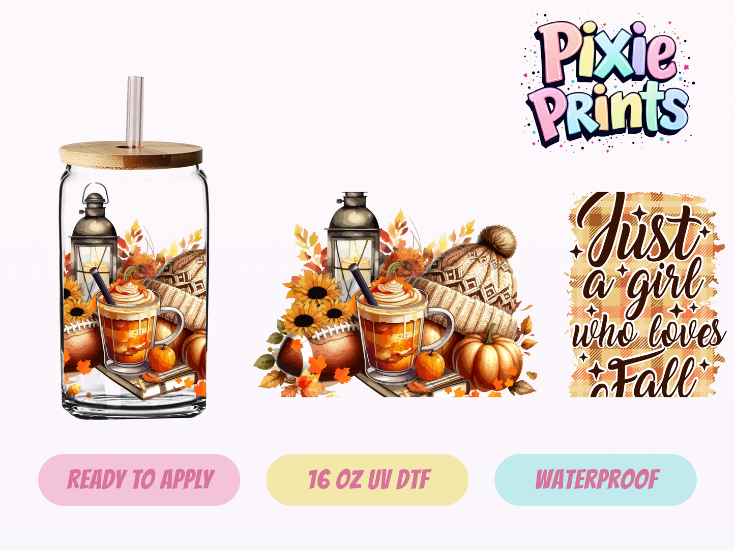 UVDTF #7088 16 OZ Tumbler Wrap