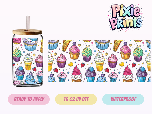 UVDTF #7098 16 OZ Tumbler Wrap