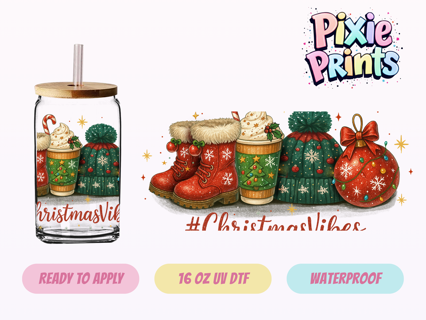 UVDTF #7088 16 OZ Tumbler Wrap