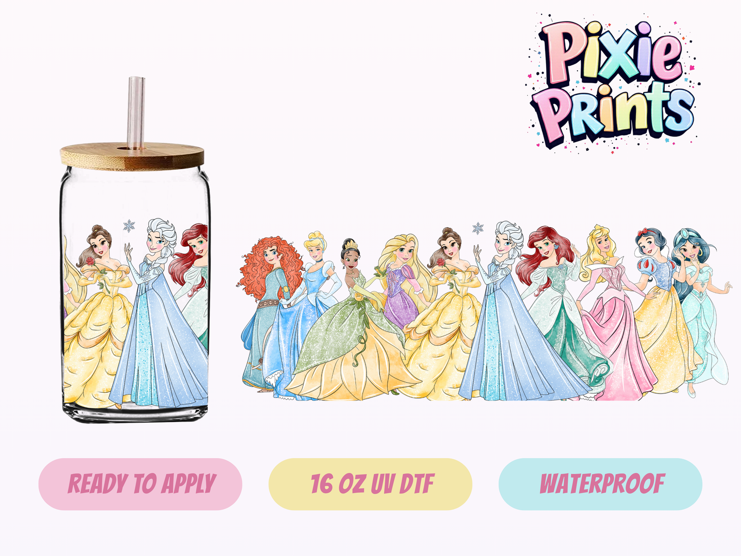 UVDTF #7088 16 OZ Tumbler Wrap