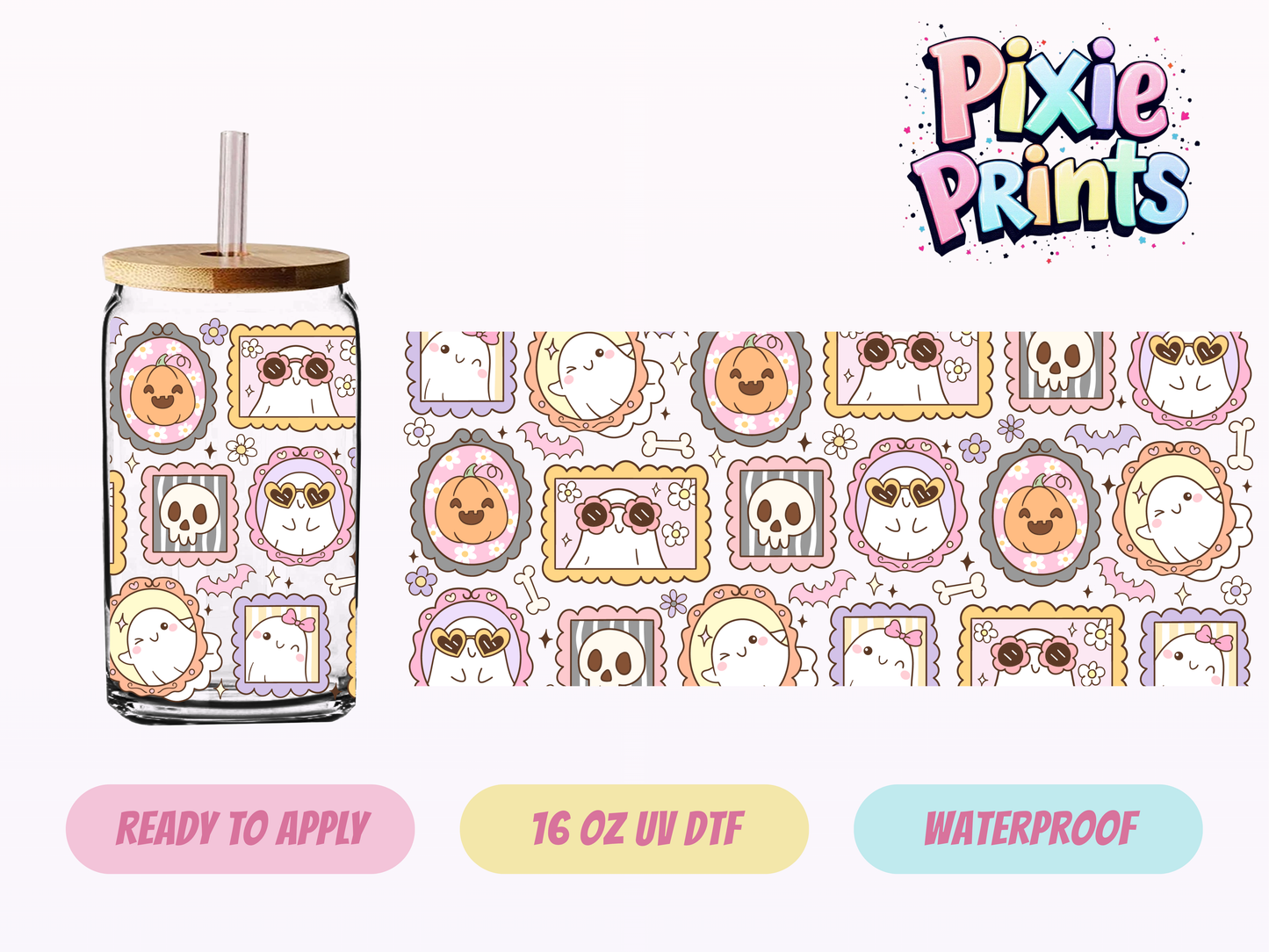 UVDTF #7038 16 OZ Tumbler Wrap