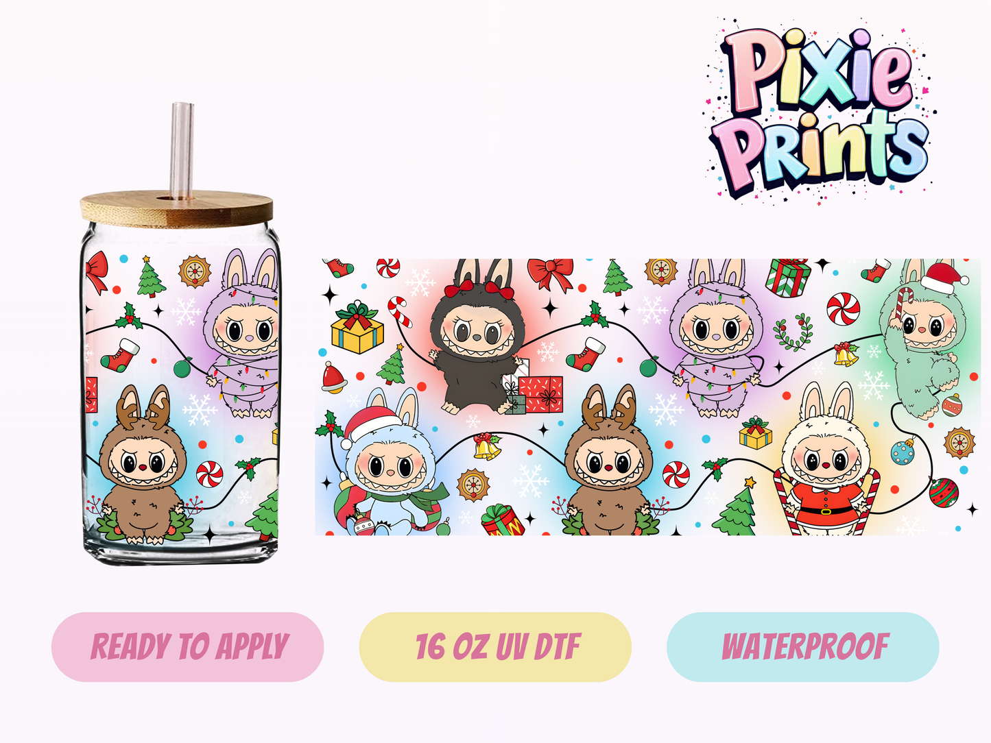 UVDTF #3104 16 OZ Tumbler Wrap