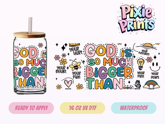 UVDTF #2007 16 OZ Tumbler Wrap