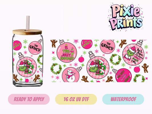 UVDTF #7033 16 OZ Tumbler Wrap