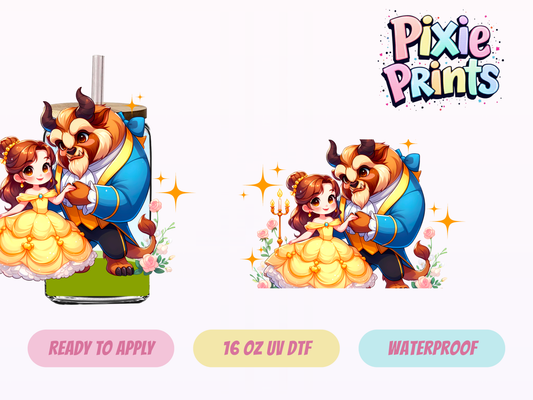 UVDTF #3113 16 OZ Tumbler Wrap