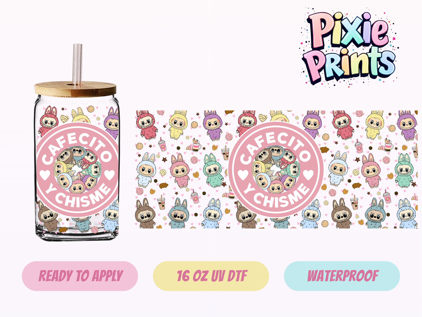 UVDTF #7031 16 OZ Tumbler Wrap