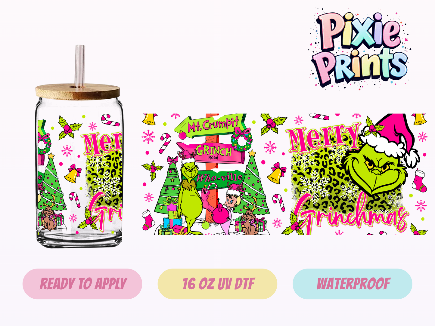 UVDTF #7002 16 OZ Tumbler Wrap