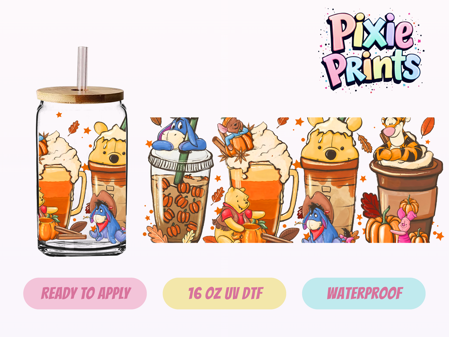 UVDTF #3101 16 OZ Tumbler Wrap