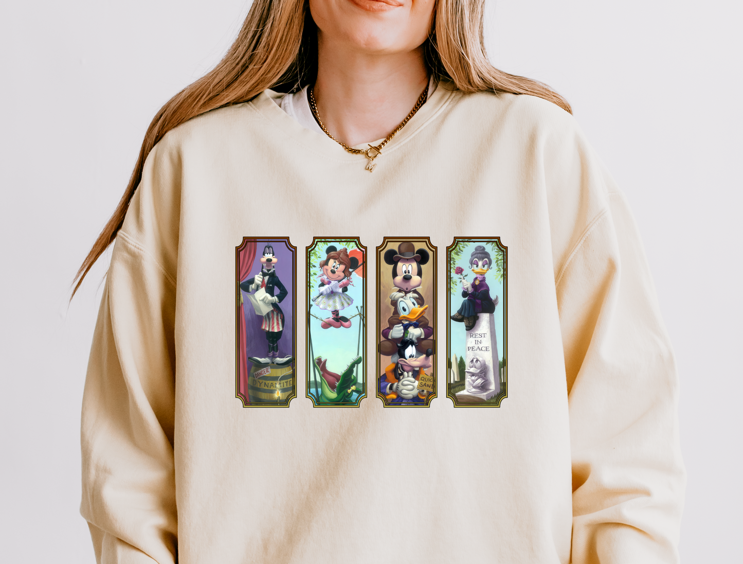 Magical Mansion Halloween DTF Ready to Press Transfer