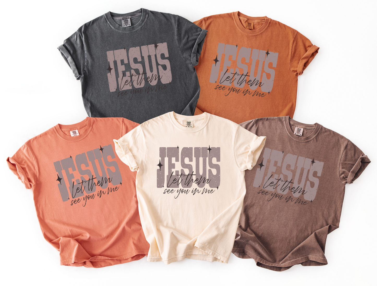 Let them See Jesus DTF Ready to Press Transfer