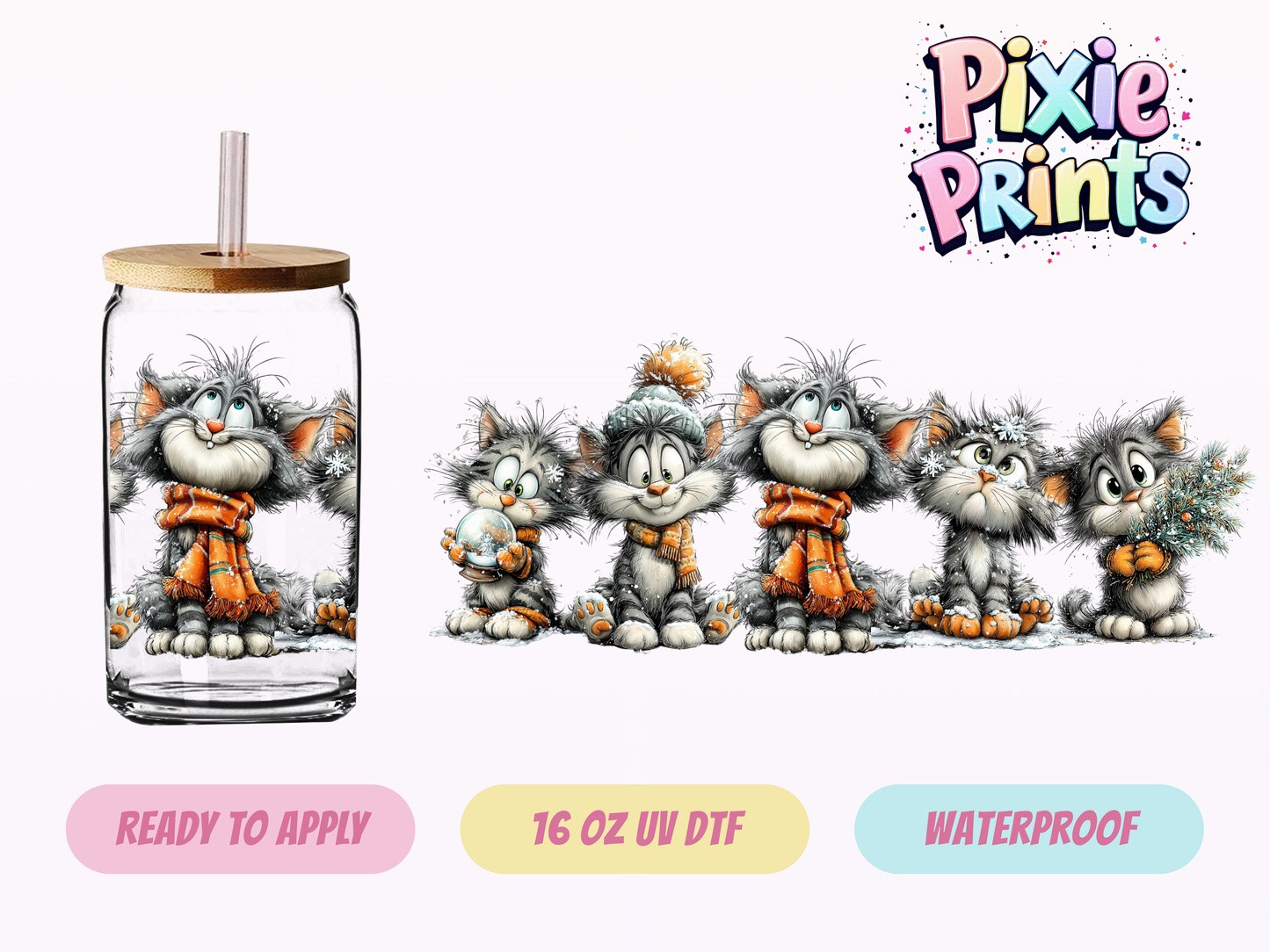 UVDTF #7160 16 OZ Tumbler Wrap