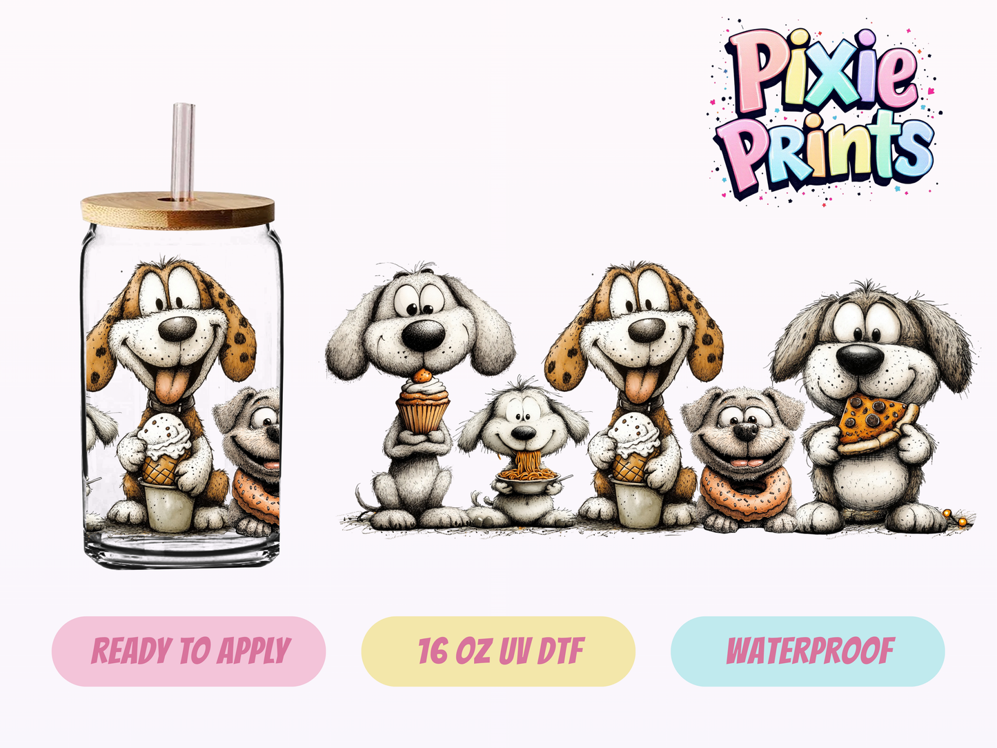 UVDTF #7088 16 OZ Tumbler Wrap