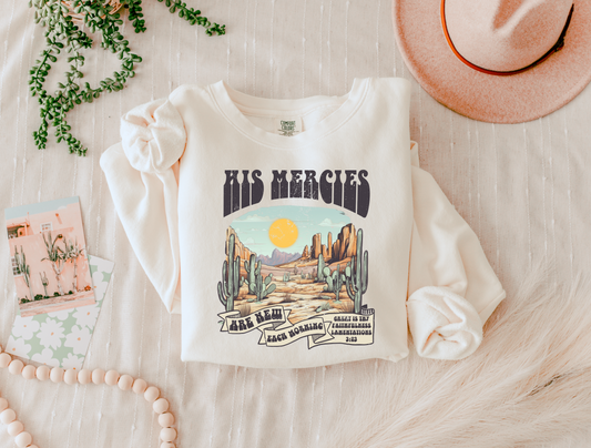 New Mercies Christian DTF Ready to Press Transfer