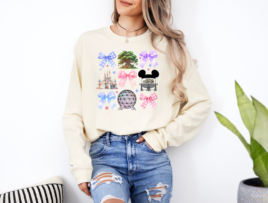 Magical Four Park Coquette DTF Ready to Press Transfer