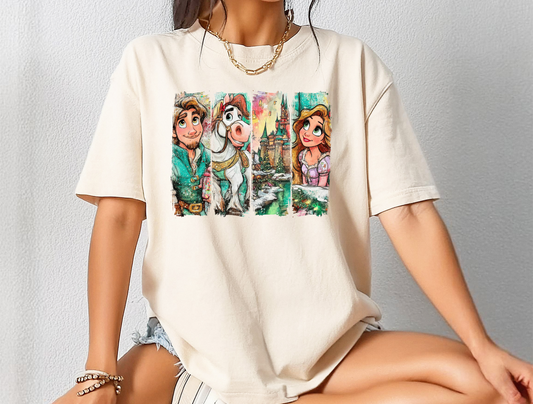 Ariel Christmas DTF Ready to Press Transfer