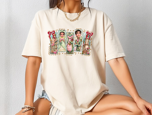 Tiana Christmas DTF Ready to Press Transfer