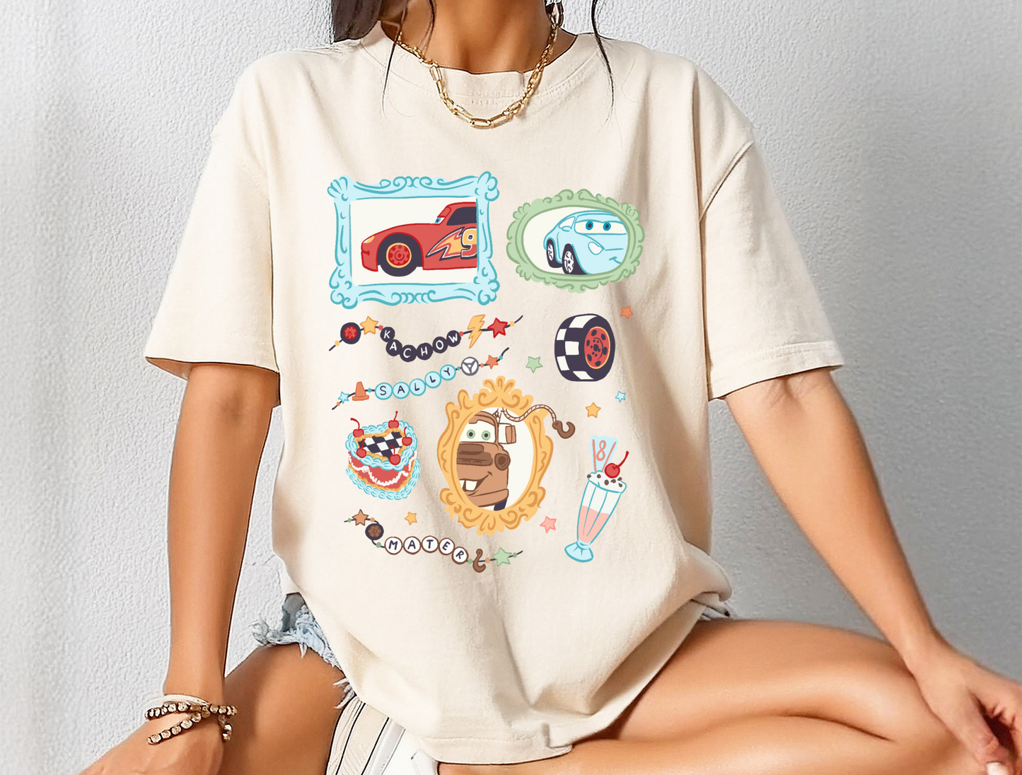 Magical Cars DTF Ready to Press Transfer