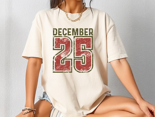 December 25 DTF Ready to Press Transfer