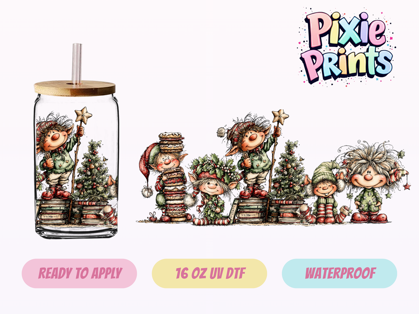 UVDTF #7145 16 OZ Tumbler Wrap