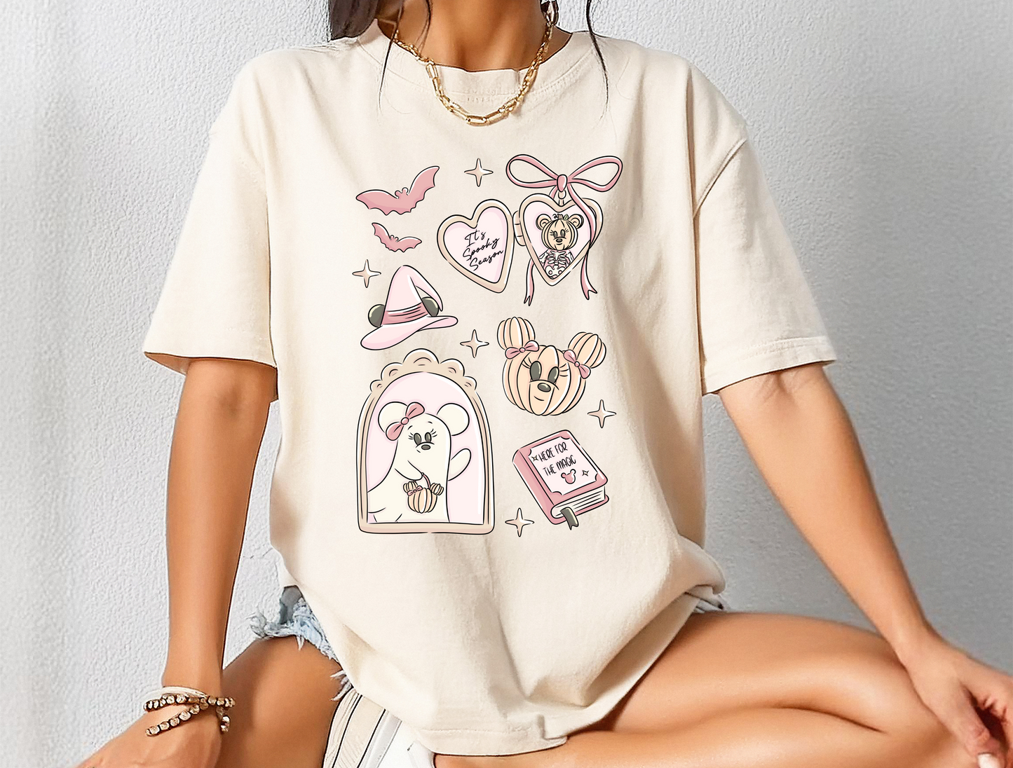 Magical Mouse Halloween Coquette DTF Ready to Press Transfer