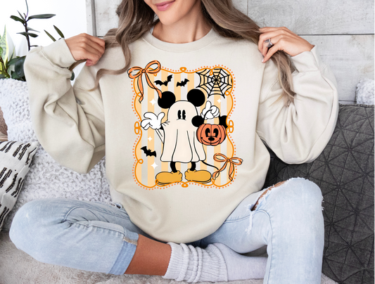 Magical Mouse Ghost DTF Ready to Press Transfer