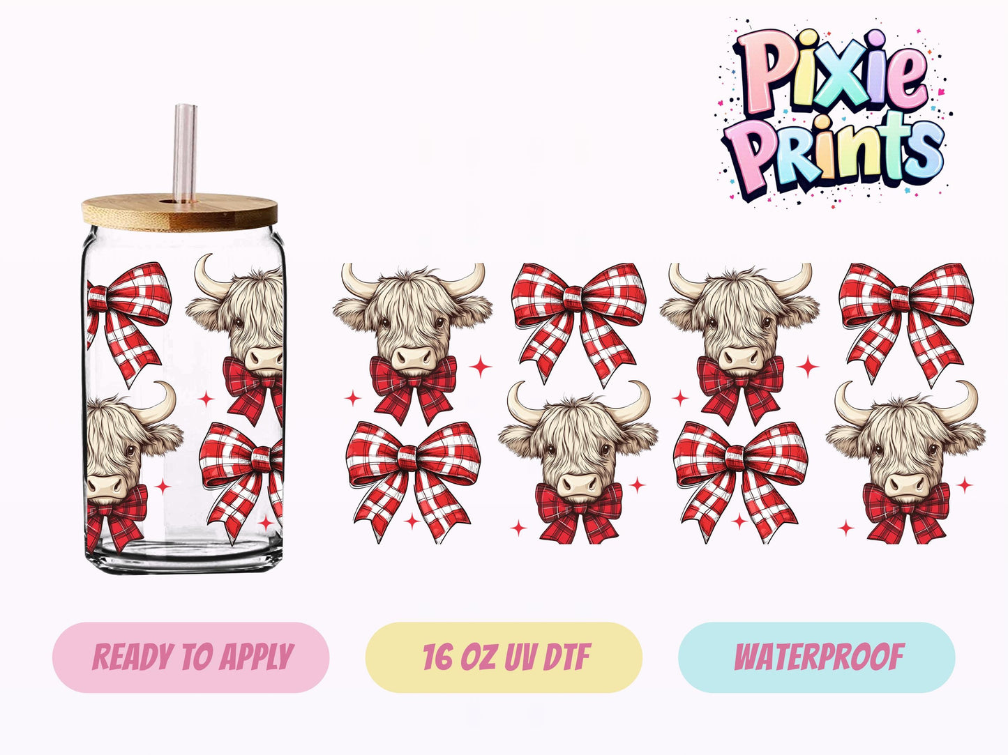 UVDTF #7040 16 OZ Tumbler Wrap