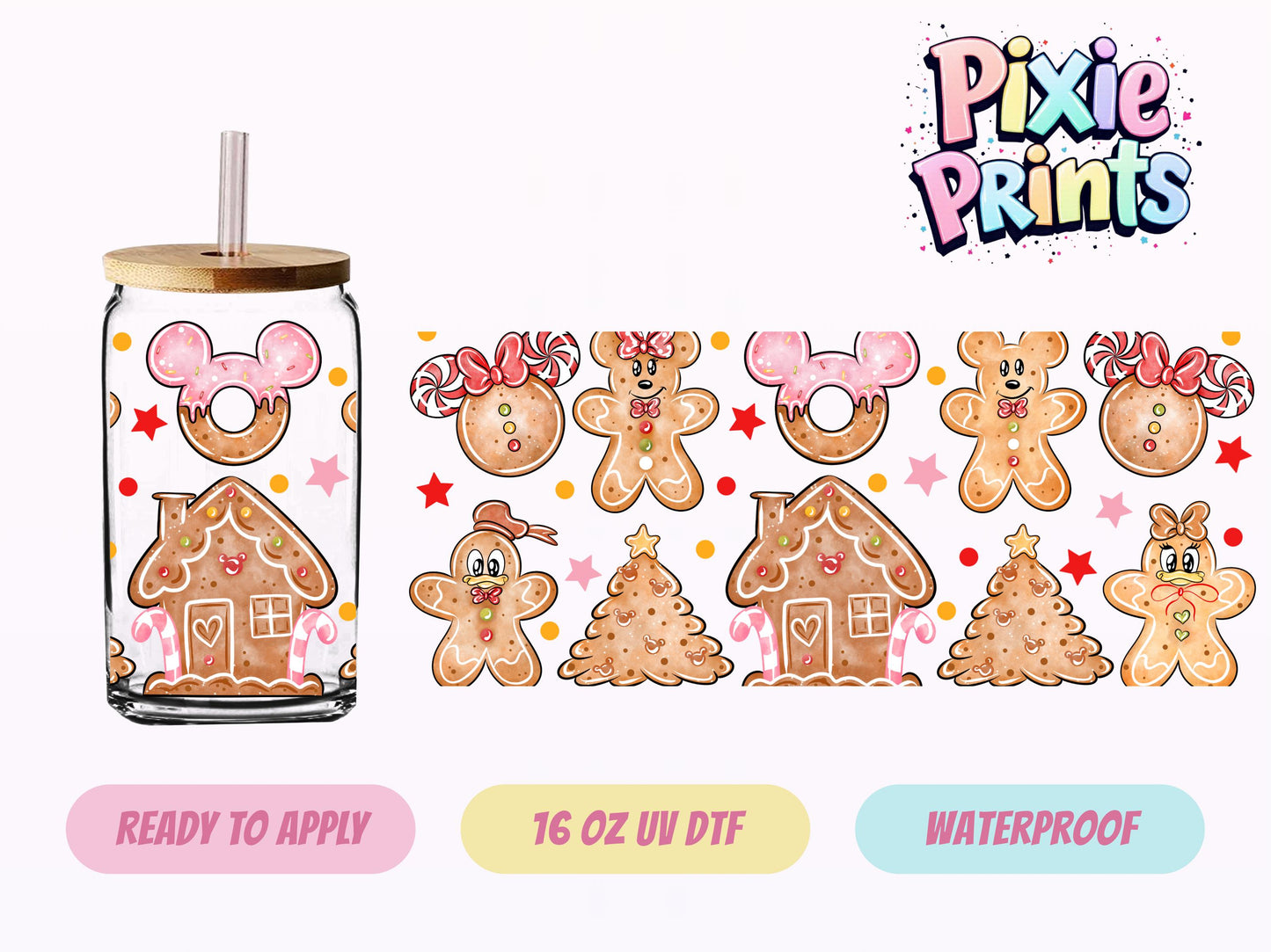 UVDTF #3066 16 OZ Tumbler Wrap