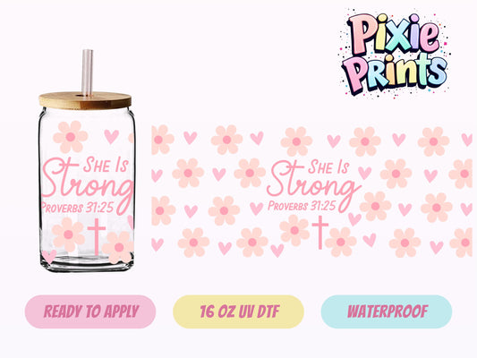 UVDTF #2000 16 OZ Tumbler Wrap