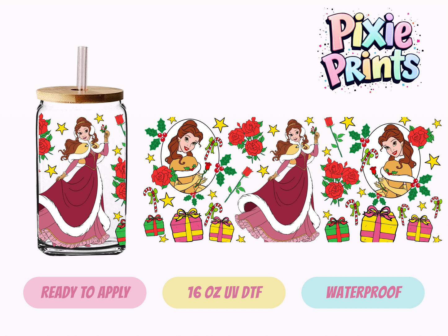 UVDTF #3079 16 OZ Tumbler Wrap