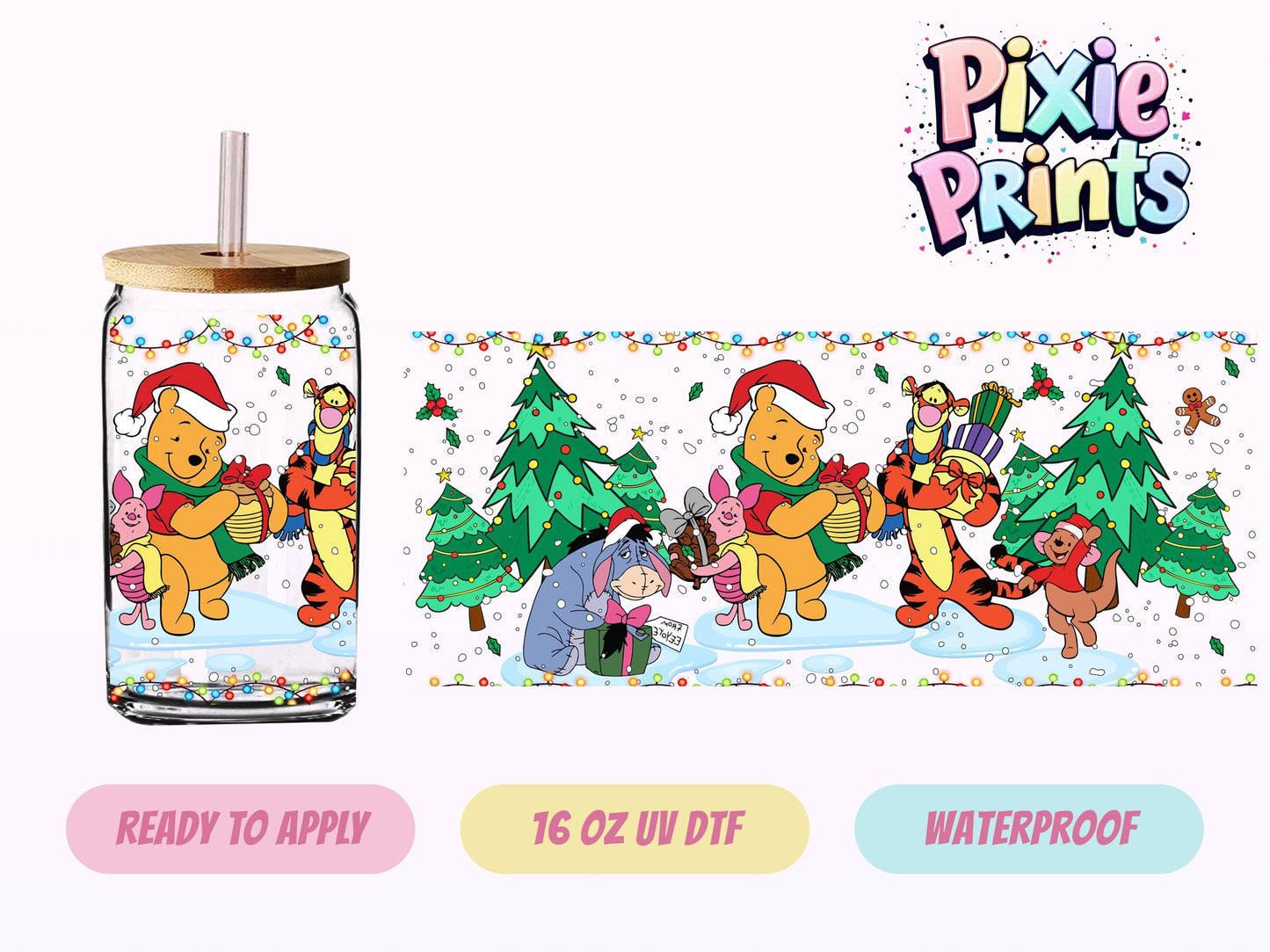 UVDTF #3054 16 OZ Tumbler Wrap